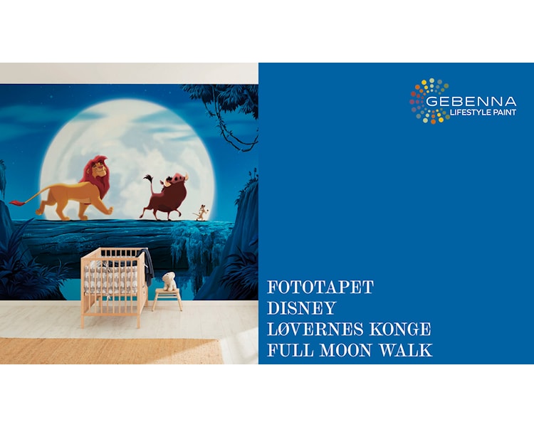 Fototapet Disney Løvernes Konge Full Moon Walk